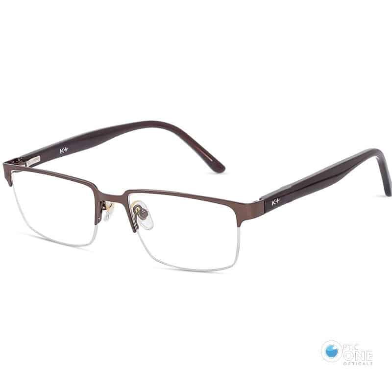 Men's Rectangle Half-Rim Glasses (With Free Lenses) | Affordable Glasses