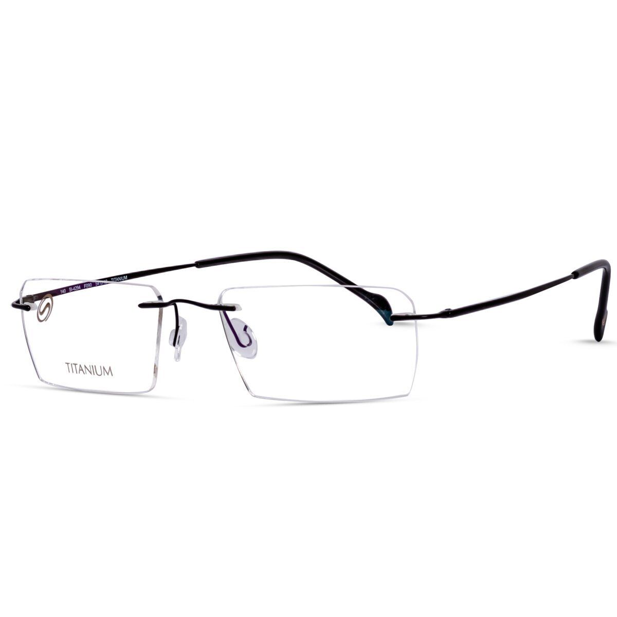 stepper rimless titanium