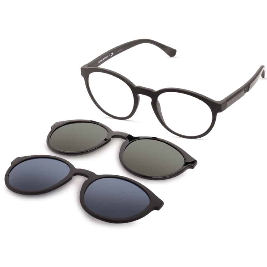 emporio Armani round clip ono