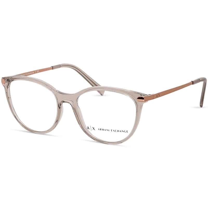 Armani Exchange women's large cat-eyeglasses