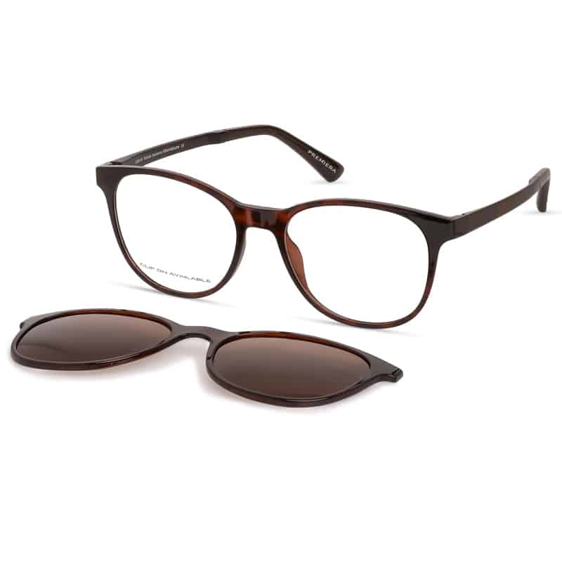 clip-on glasses