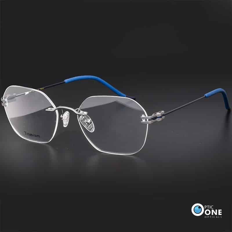 affordable titanium rimless frames