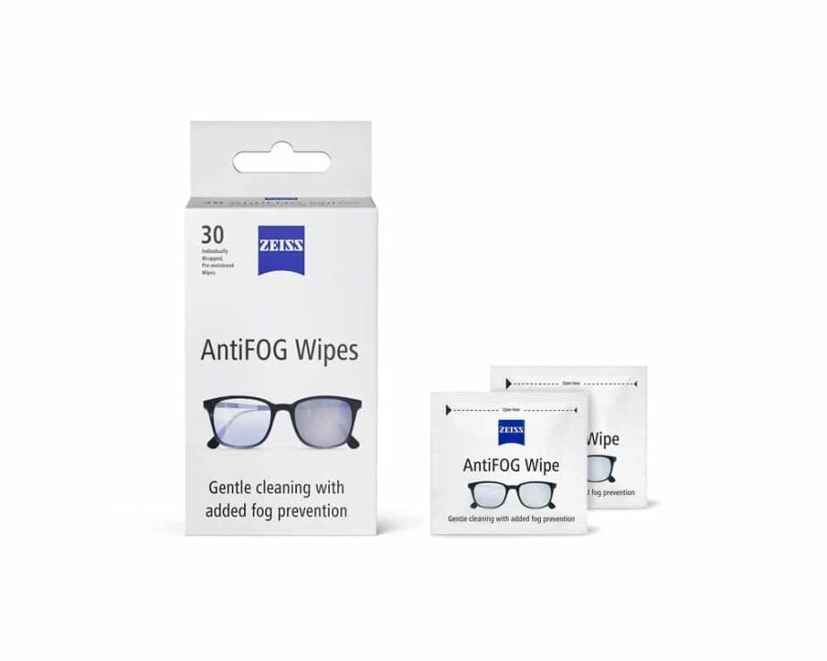 Zeiss anti-fog lens wipes