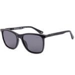 Police SPL872 0700 Men in Black Shiny Black Sunglasses 56mm Large