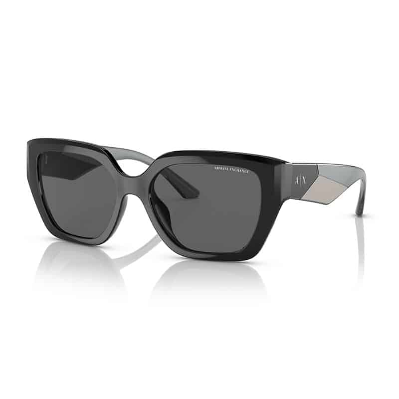 Armani exchange women's stylish bold sunglasses