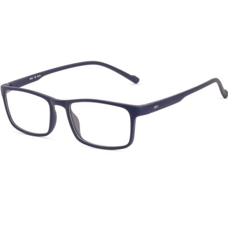 men's slim lightweight rectangle eyeglasses