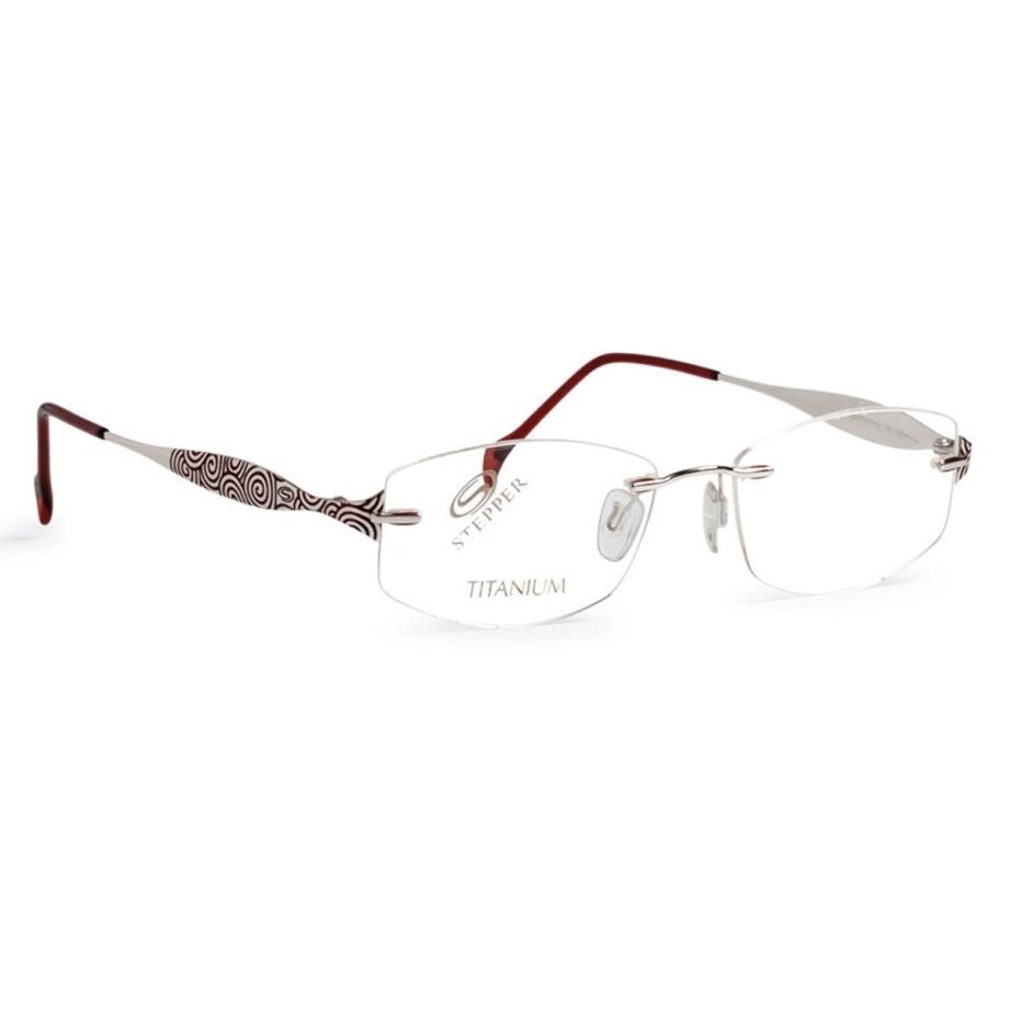 Stepper Rimless Titanium Frame