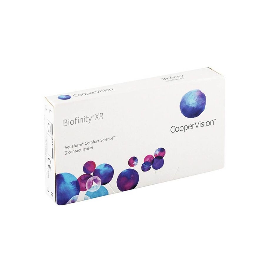 biofinity XR contact lens for high prescriptions
