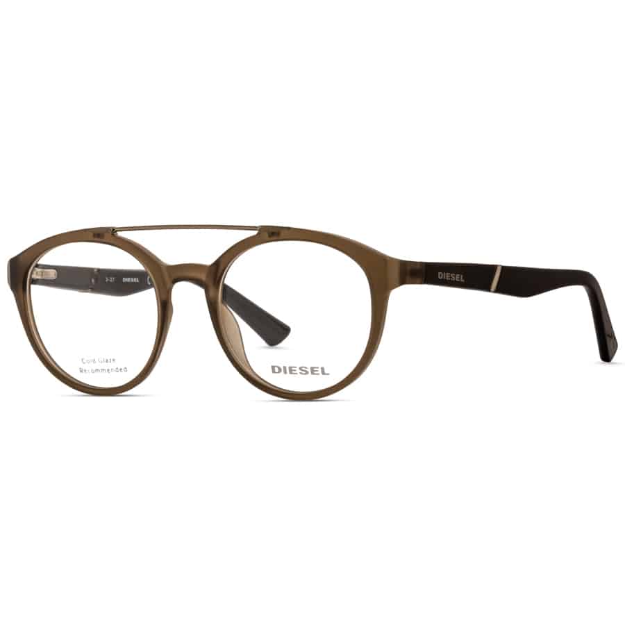 Sale! Diesel Eyeglasses DL5270 | Unisex Round Full Rim Eyewear