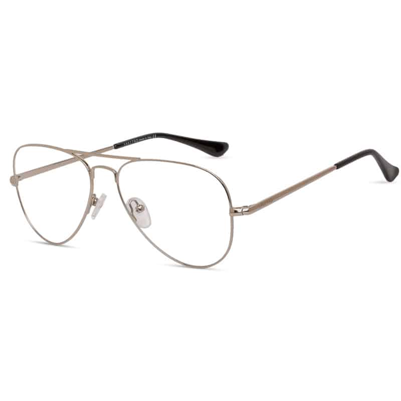 Aviator style glasses