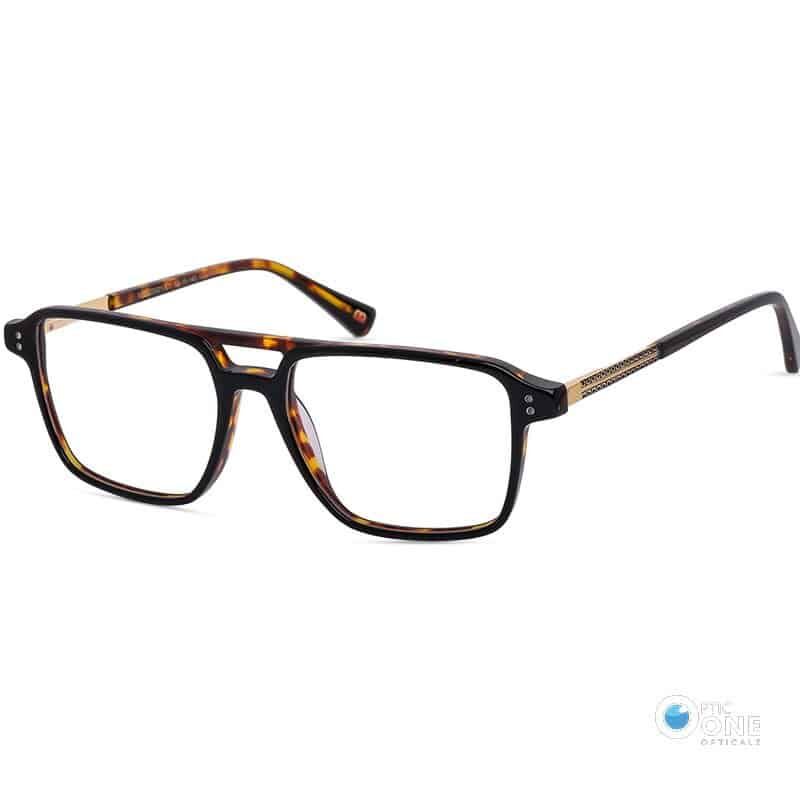 Men's Acetate Glasses with Double-bar (With Free Lenses) | Affordable Glasses