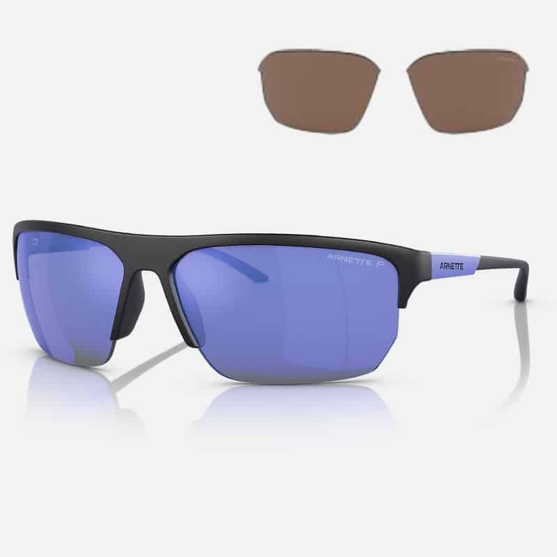 Annette sporty sunglasses with interchangeable lenses