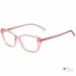 Women's Stylish Cat-Eyeglasses Crystal Pink
