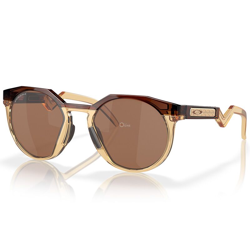 Oakley HSTN 9242 Dark Amber/Light Curry Frame with Prizm Tungusten Lenses