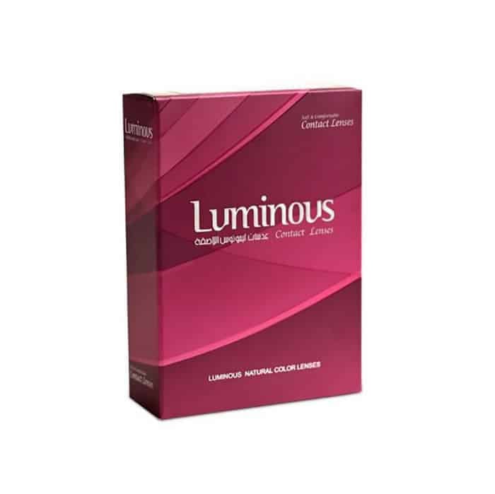 Luminous yearly color contact lenses