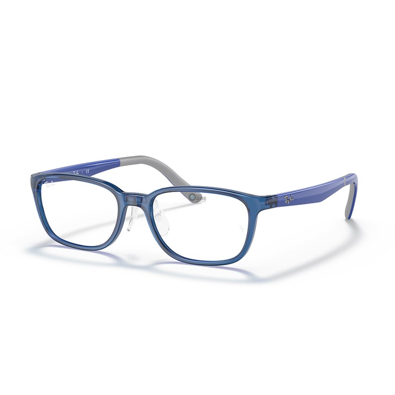 Ray-Ban Kids Glasses Shiny Transparent Blue  RY1617D  49mm for 8-10 Years